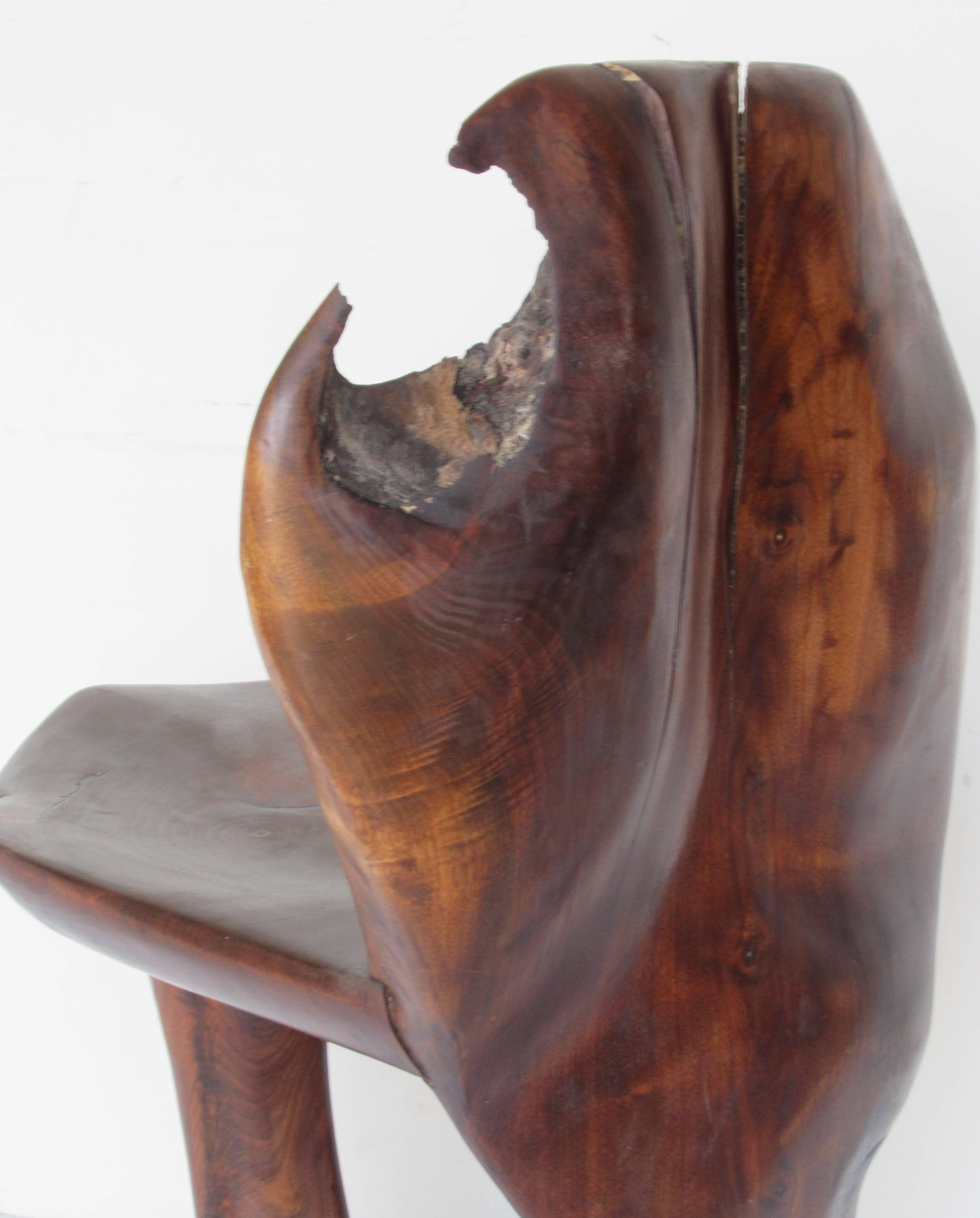 1970s American Craft Movement Organic Modern Chair 2