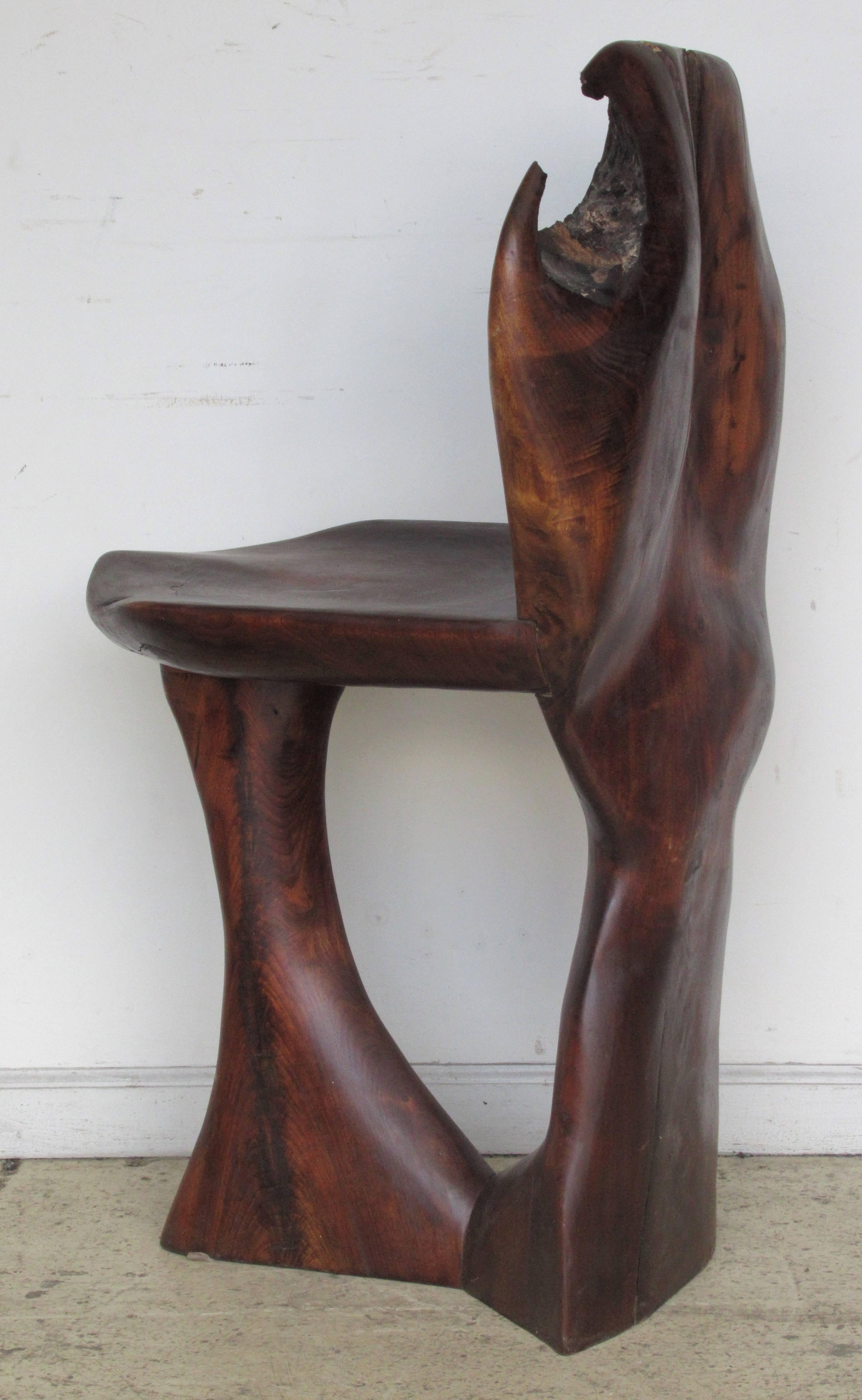 1970s American Craft Movement Organic Modern Chair 4