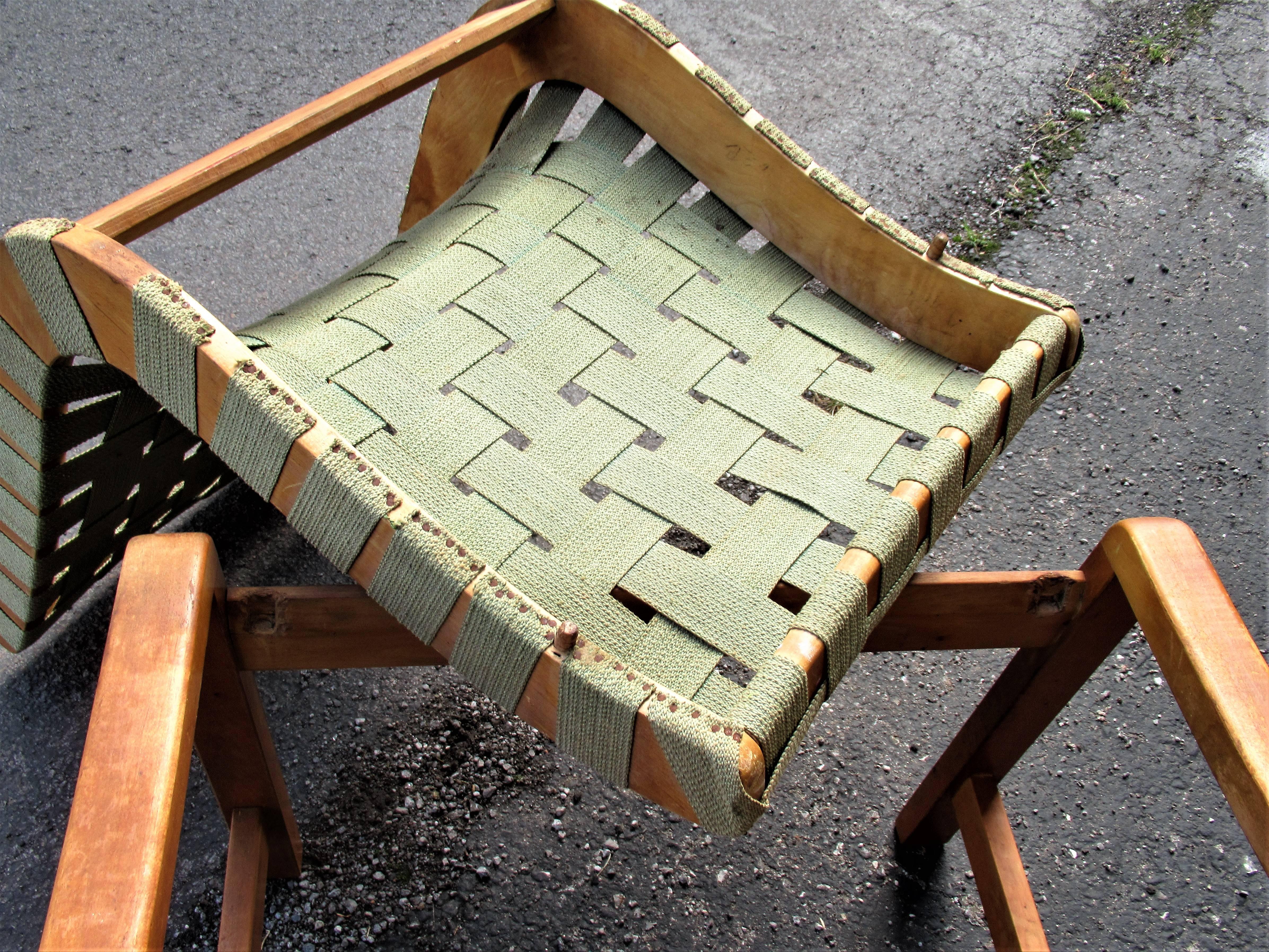 Early Jens Risom Lounge Chair 3