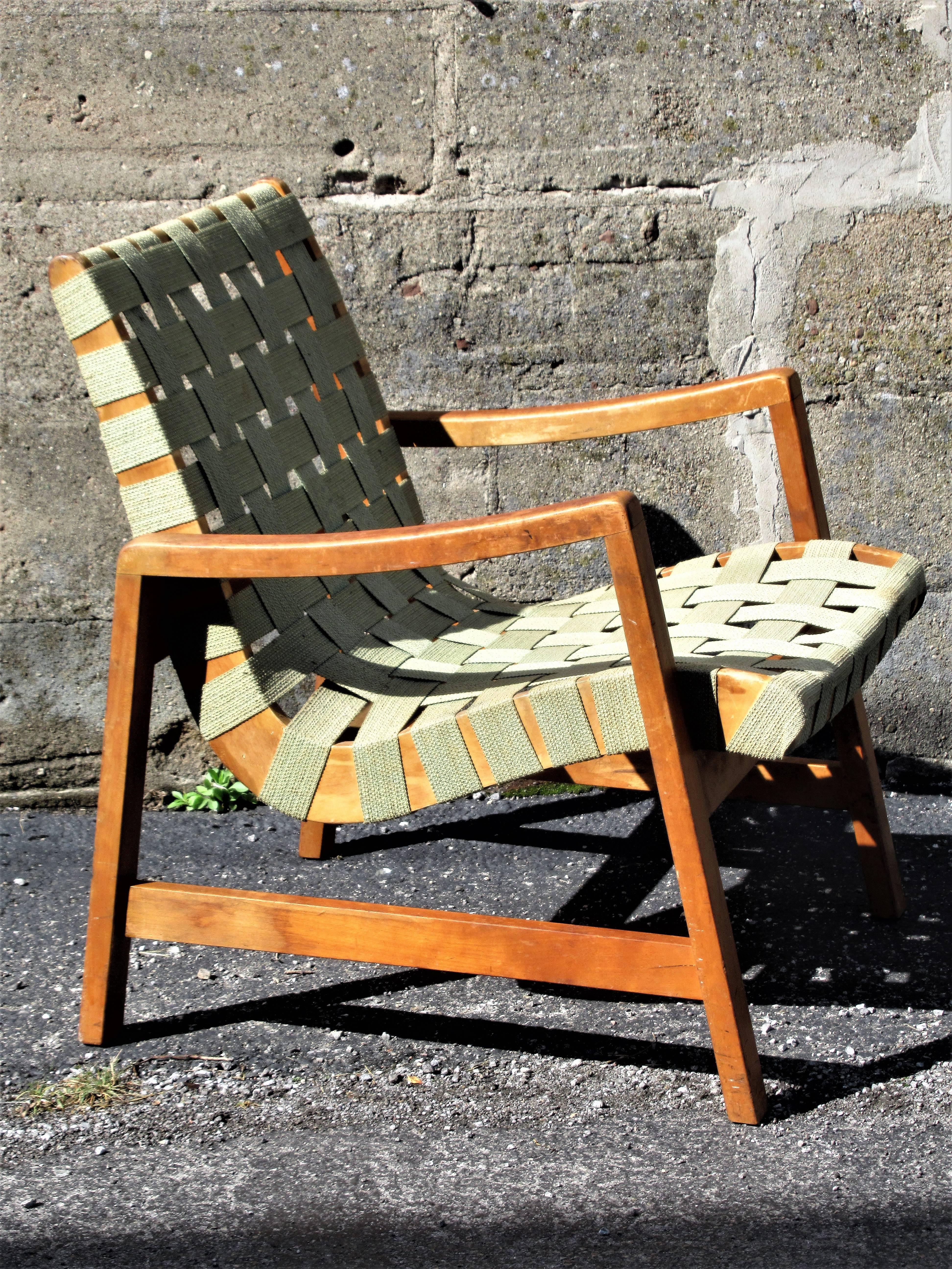 Early Jens Risom Lounge Chair 4