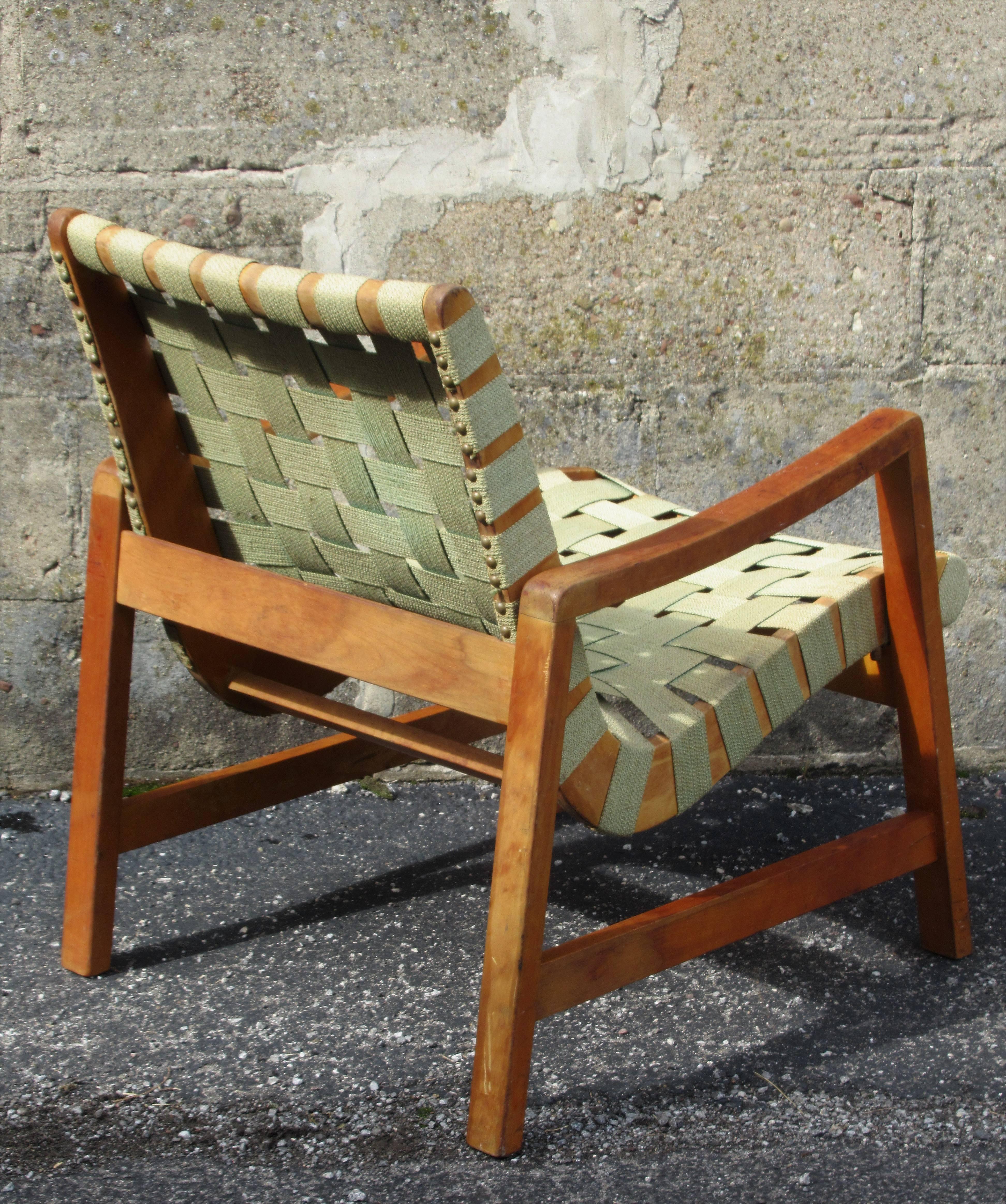 Early Jens Risom Lounge Chair 2