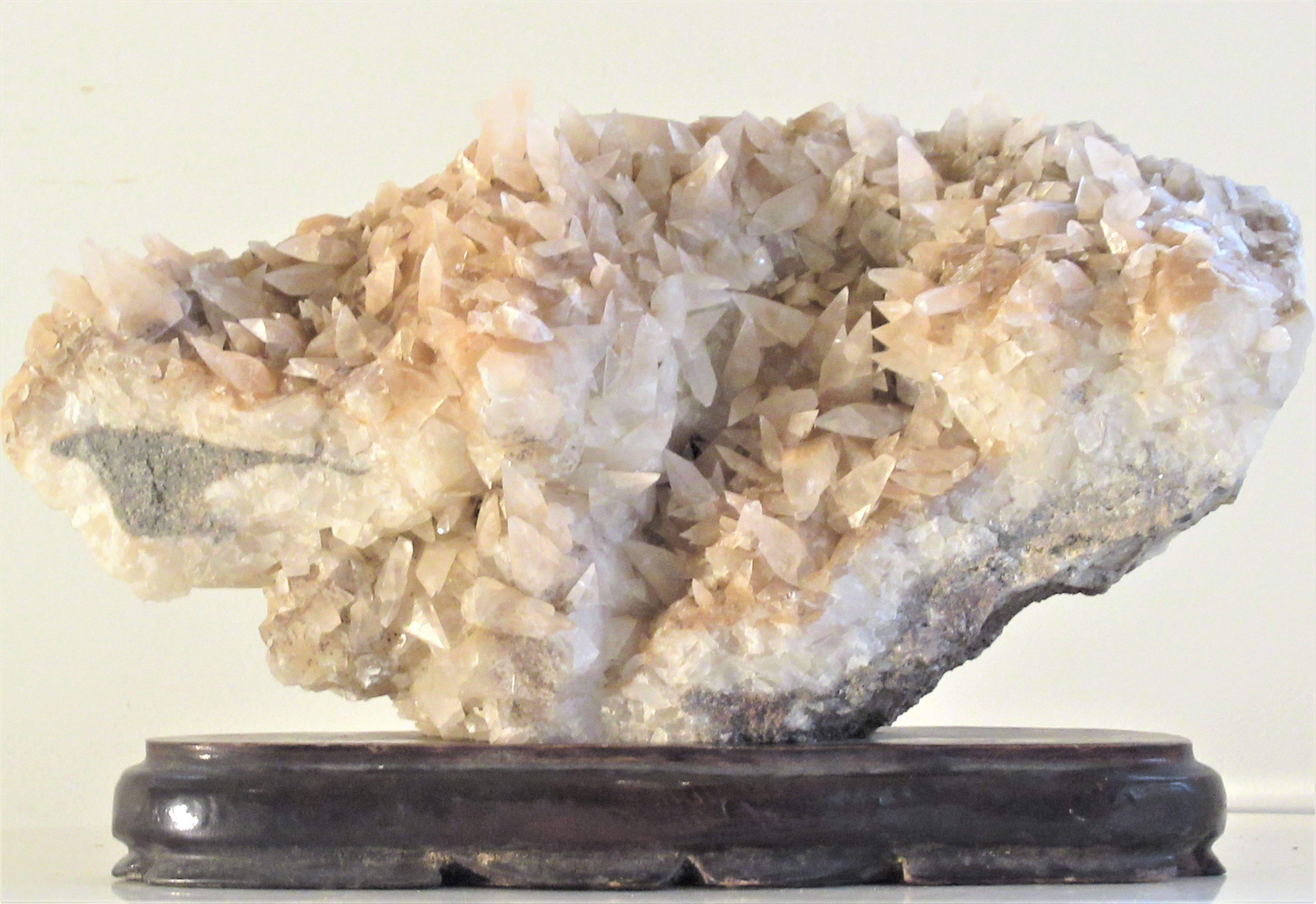 18th Century and Earlier Large Old Quartz Crystal Specimen