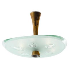 Lampadario Max Ingrand per Fontana Arte modello 1748