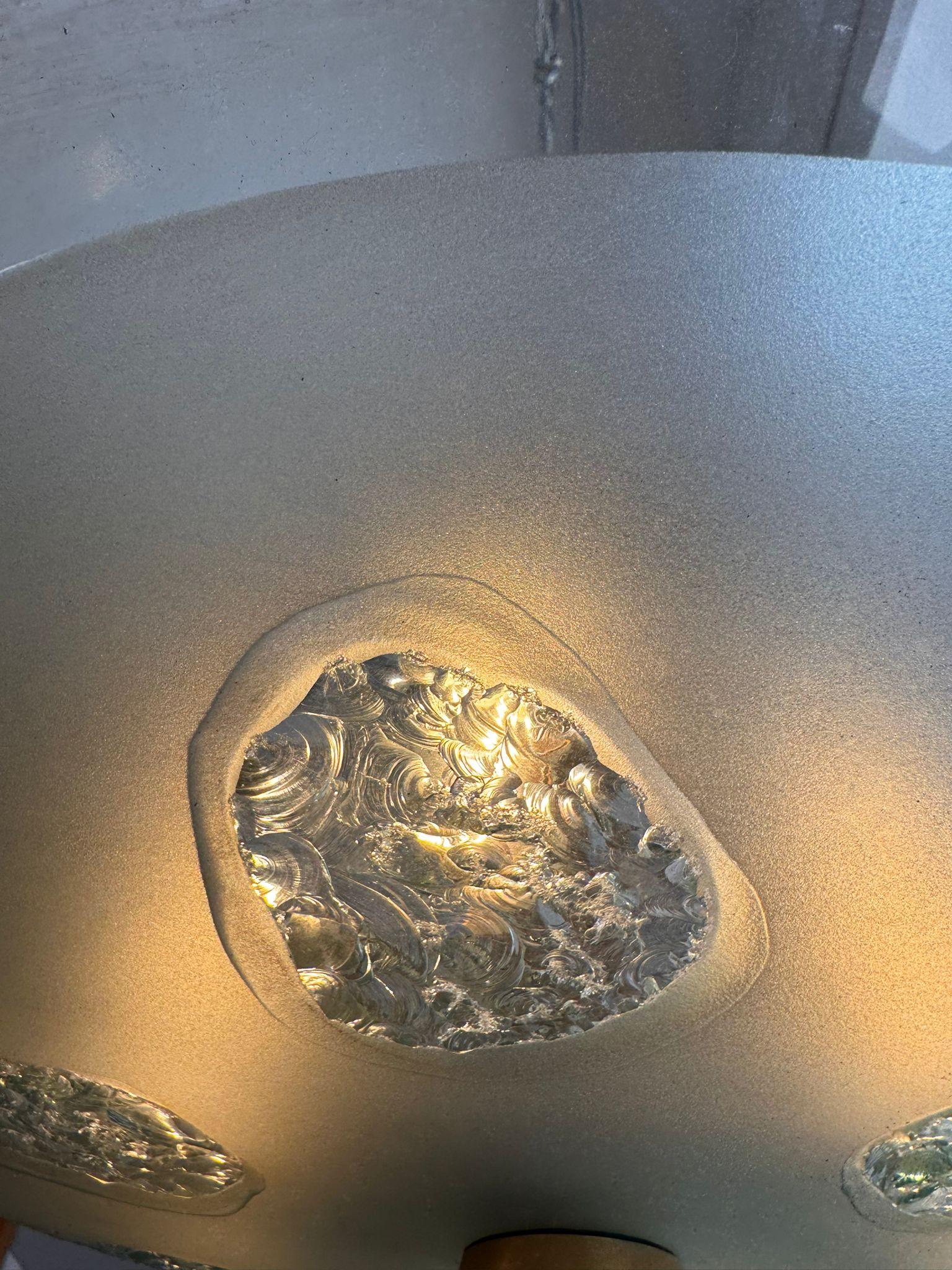 Italian Lampadario Max Ingrand per Fontana Arte modello 1748 in vendita