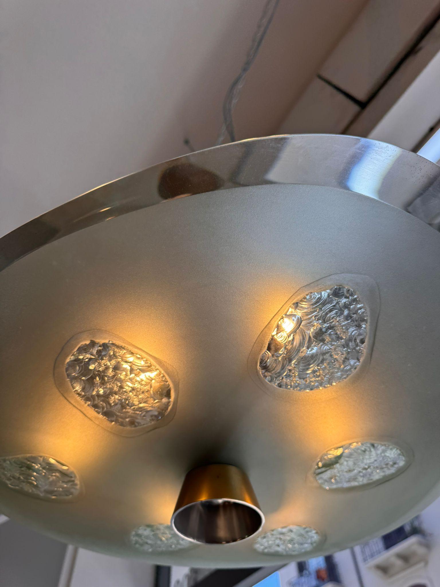Lampadario Max Ingrand per Fontana Arte modello 1748 in vendita 6