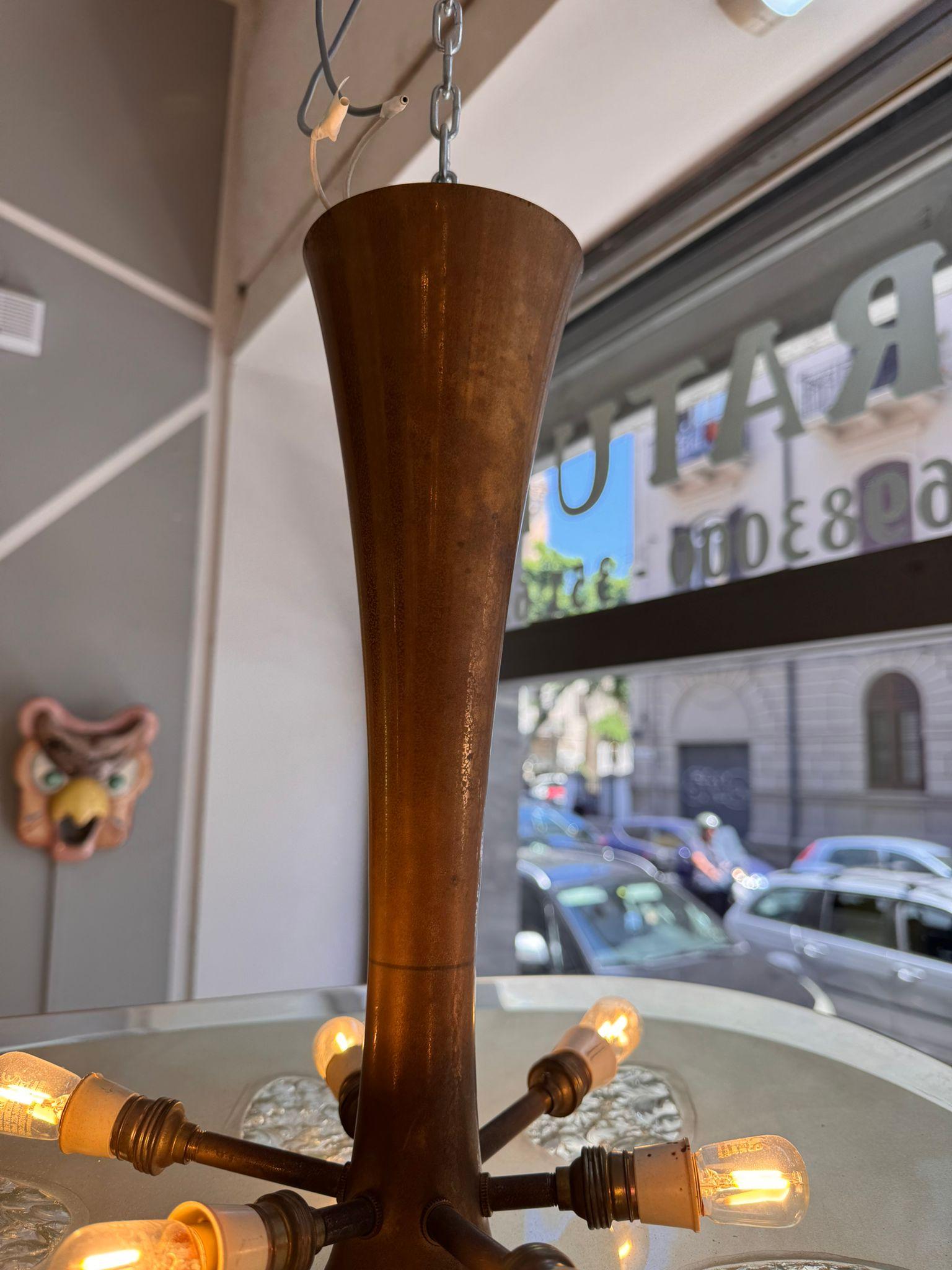 Lampadario Max Ingrand per Fontana Arte modello 1748 in vendita 1