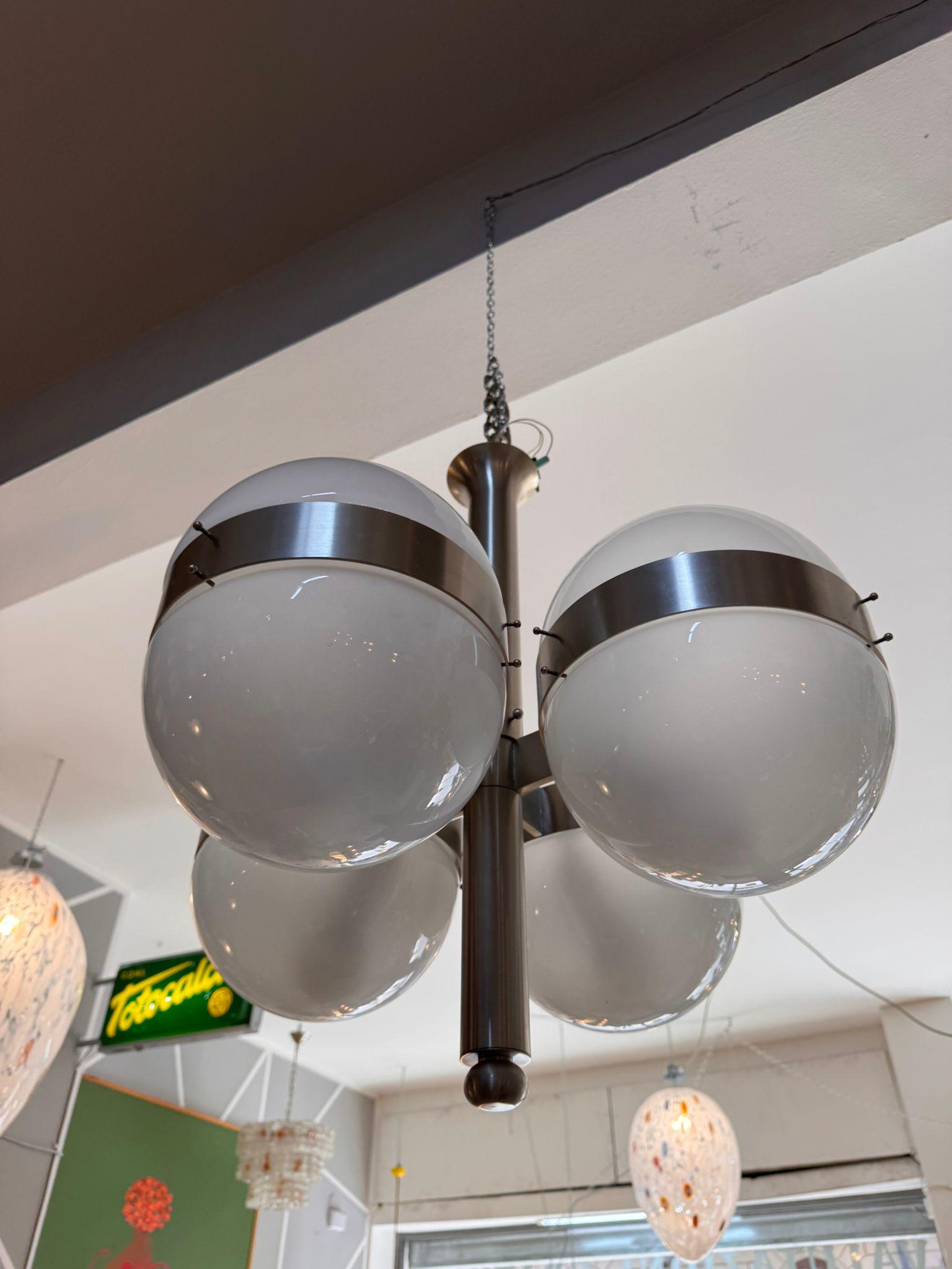 Mid-20th Century Lampadario anni '60 Sergio Mazza in vendita