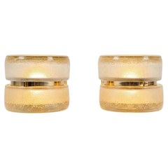 Pair of Yo-Yo Table Lamps by Eugenio Gentili Tedeschi for FontanaArte, Italy, 19