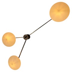 “Tre Lune” Wall Lamp by Angelo Lelii for Arredoluce, Italy, 1961