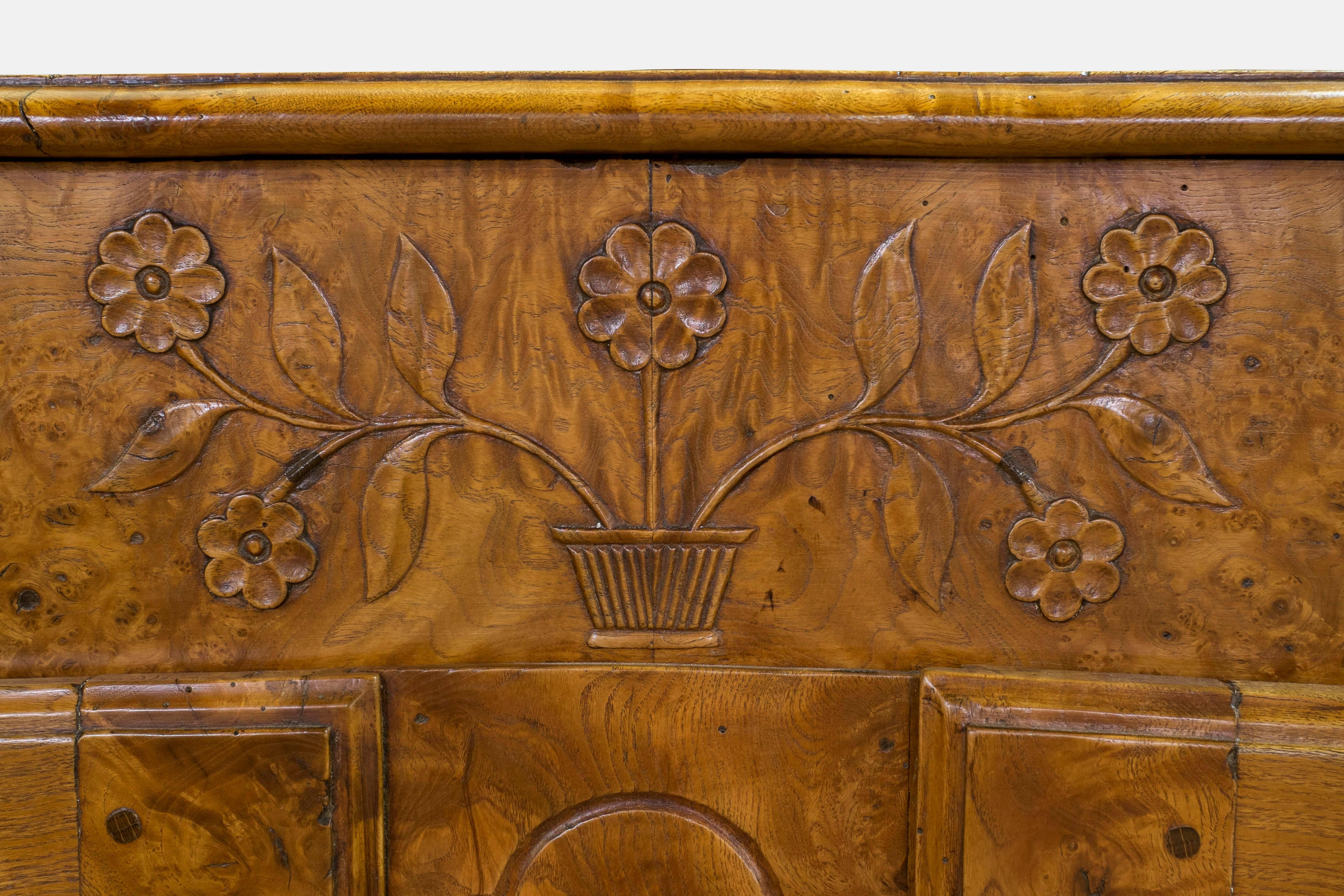 19th Century French Provincial Elm Buffet 3