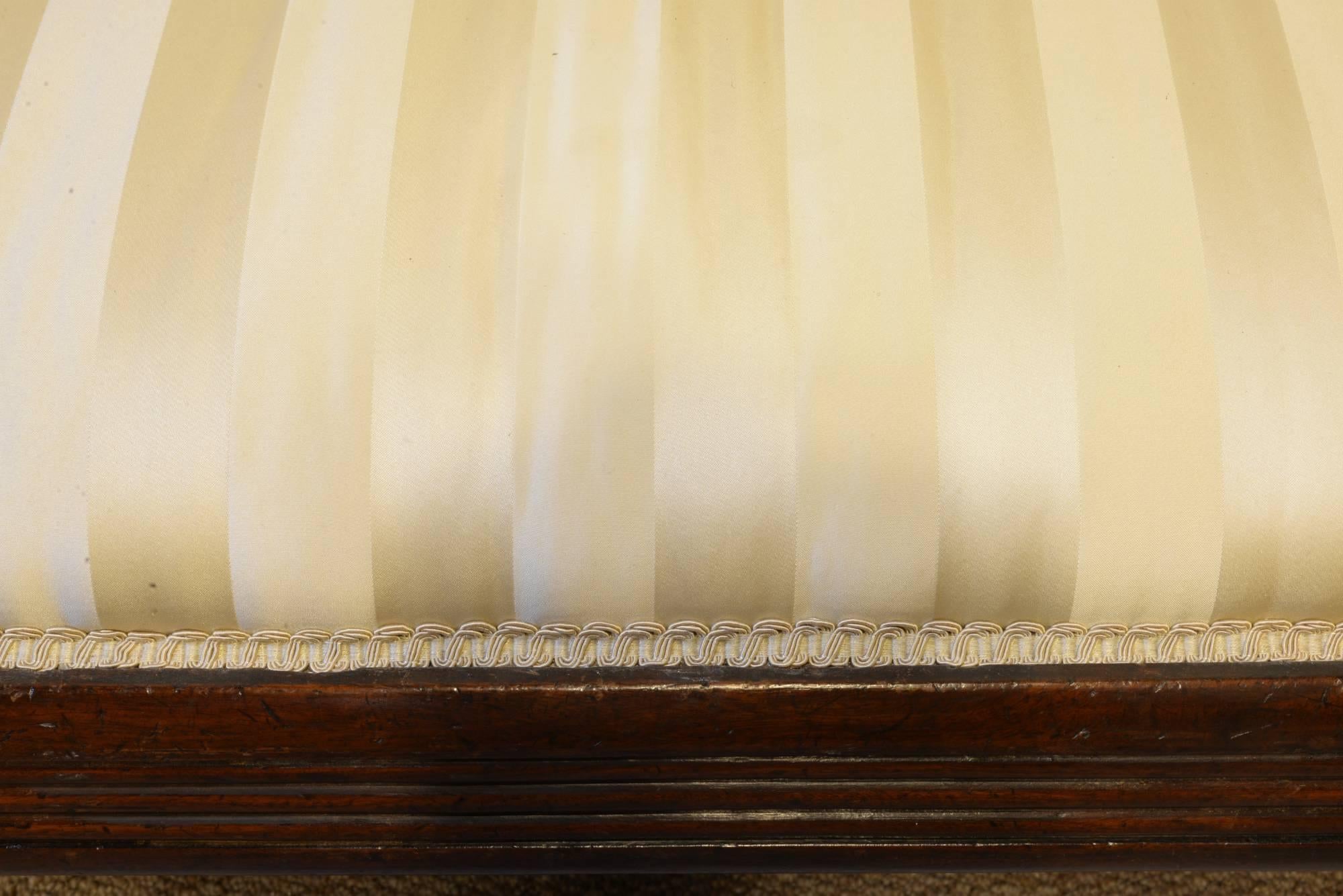 Regency Mahogany Scroll End Sofa 1