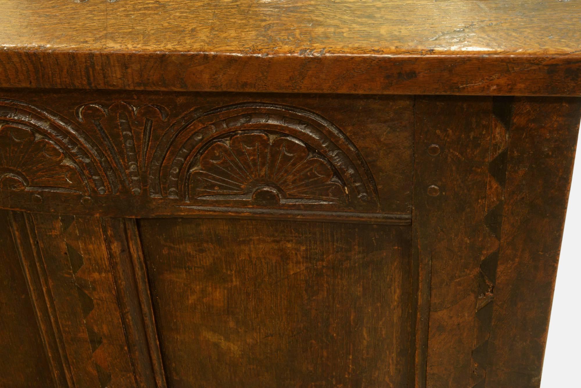 18th Century and Earlier 17th Century Oak Coffer