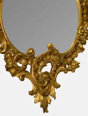 Gilded Rococo Style Wall Mirror