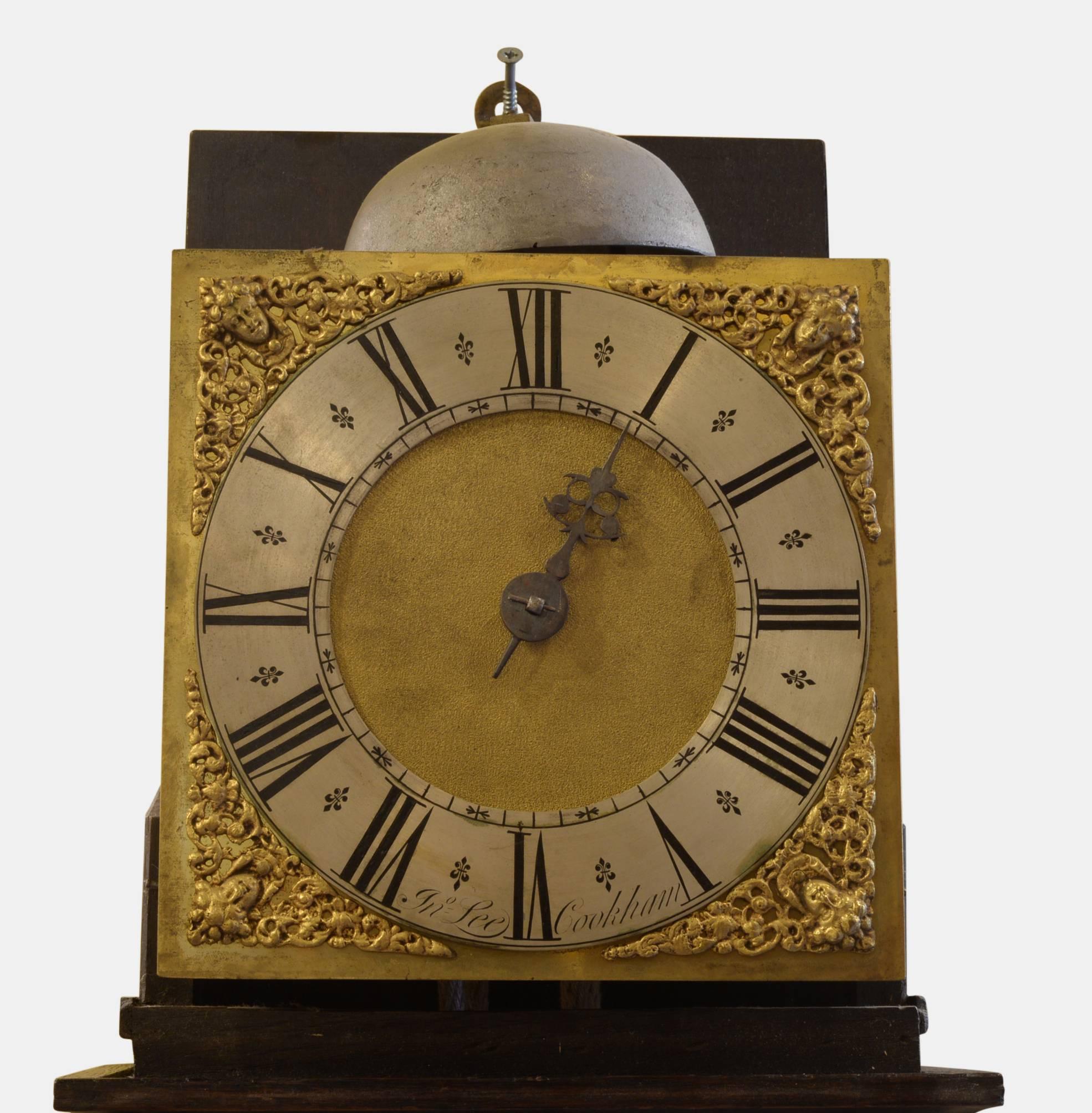 18th Century 'Stirrup & Spike' Birdcage Movement Wall Clock 1