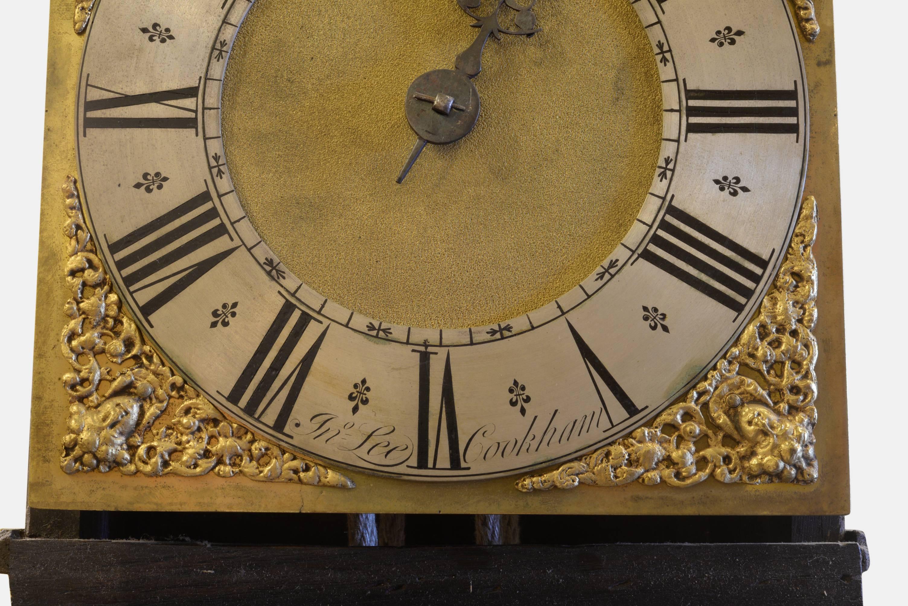 18th Century 'Stirrup & Spike' Birdcage Movement Wall Clock 3