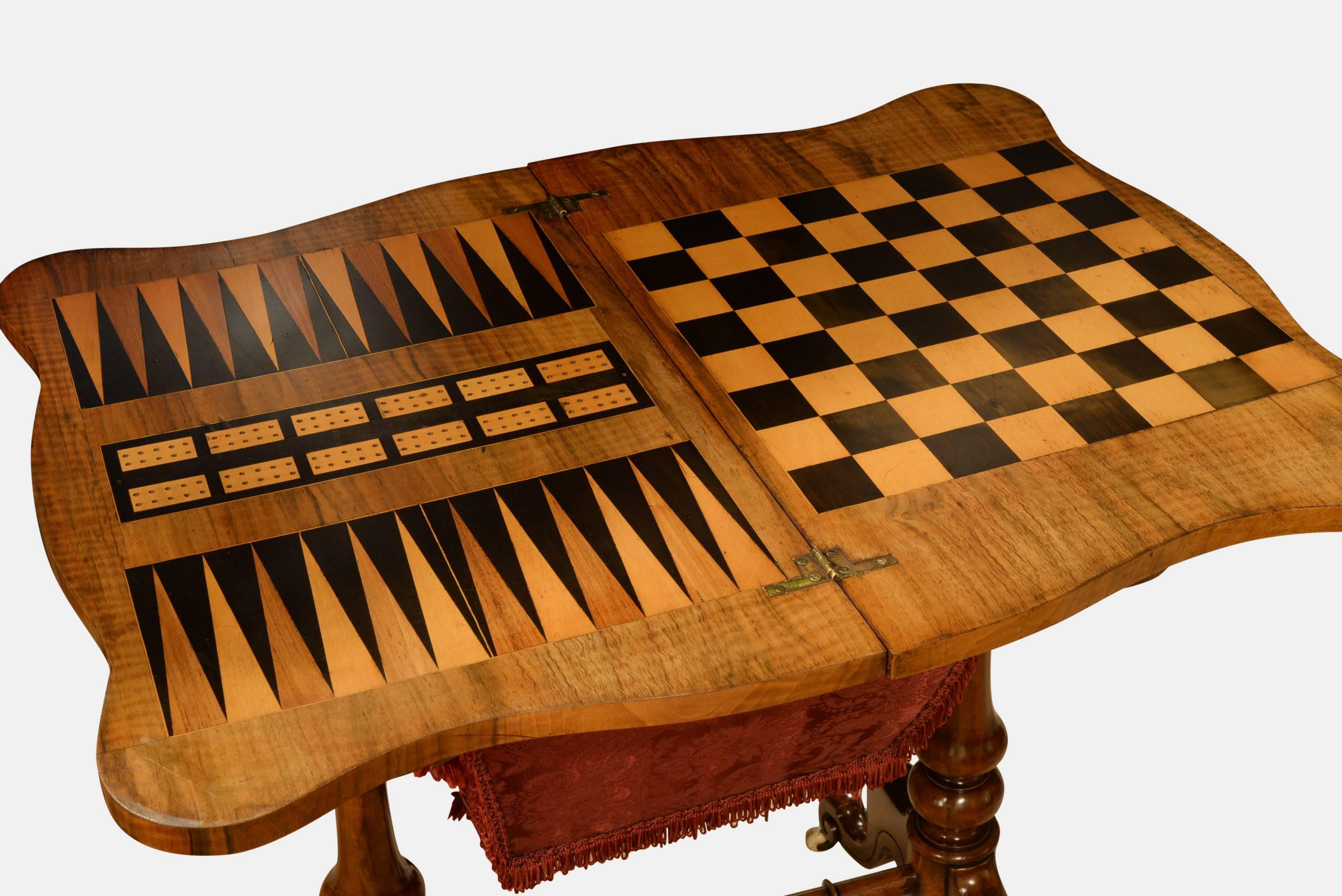 19th Century Games and Work Table 1