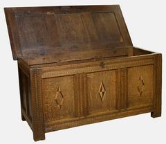 17th Century Oak Coffer