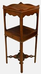 George III Mahogany Shaving Stand