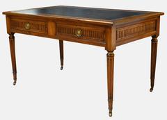 19th Century, Walnut Partners Library Table