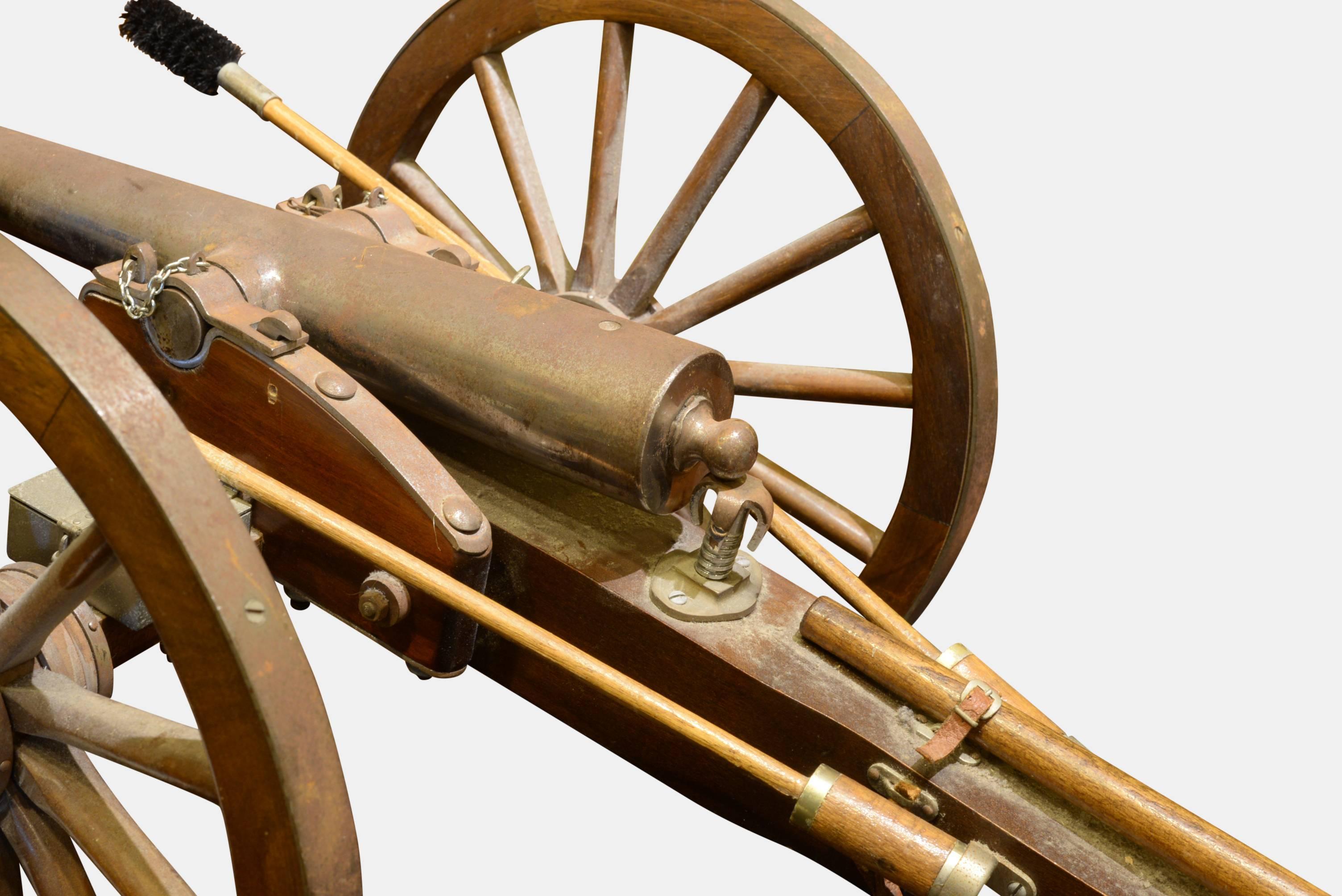 Scale Model of 19th Century Field Gun For Sale 1