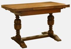 Early 20th Century Solid Oak Refectory Table