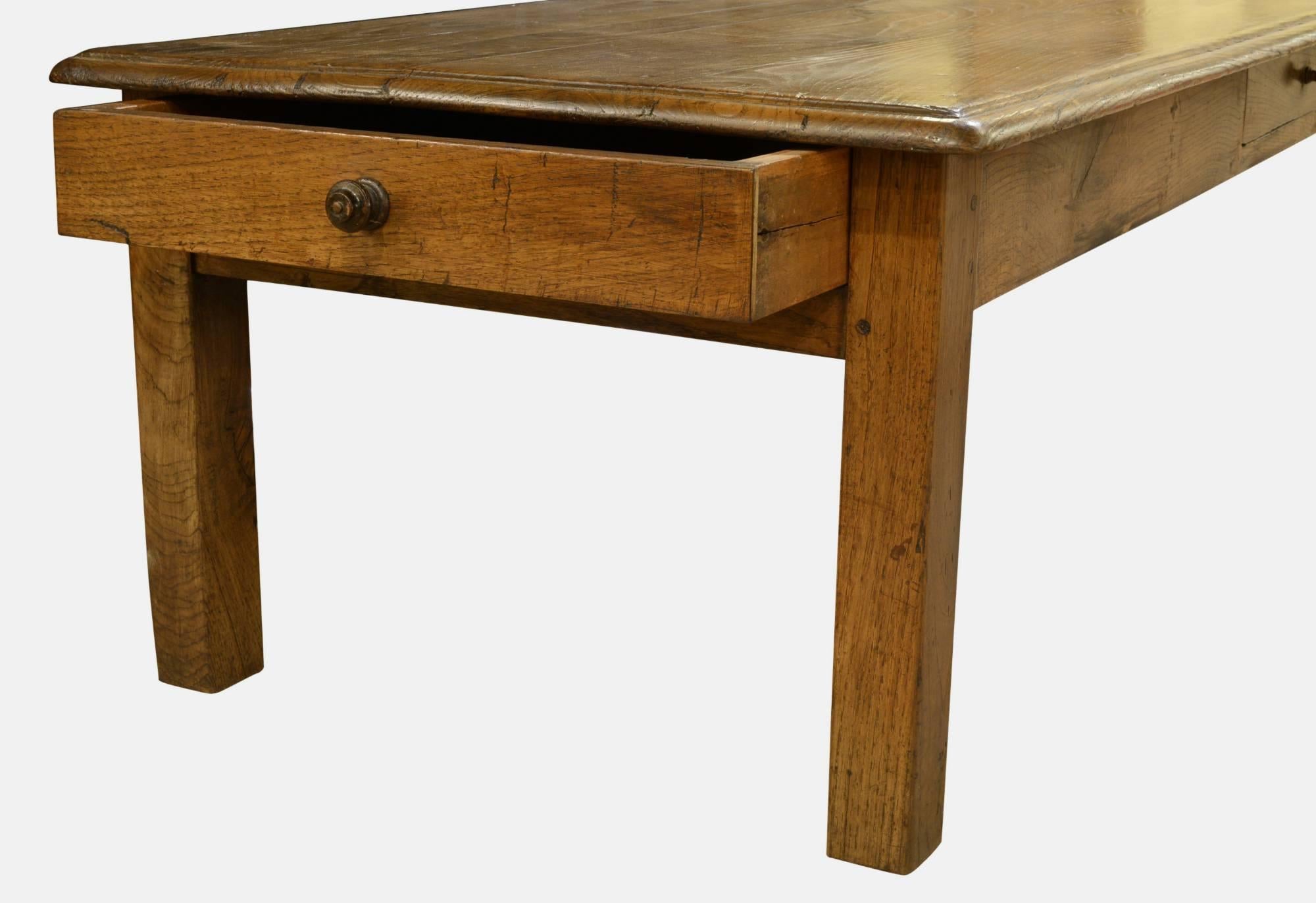 European French Chestnut Coffee Table