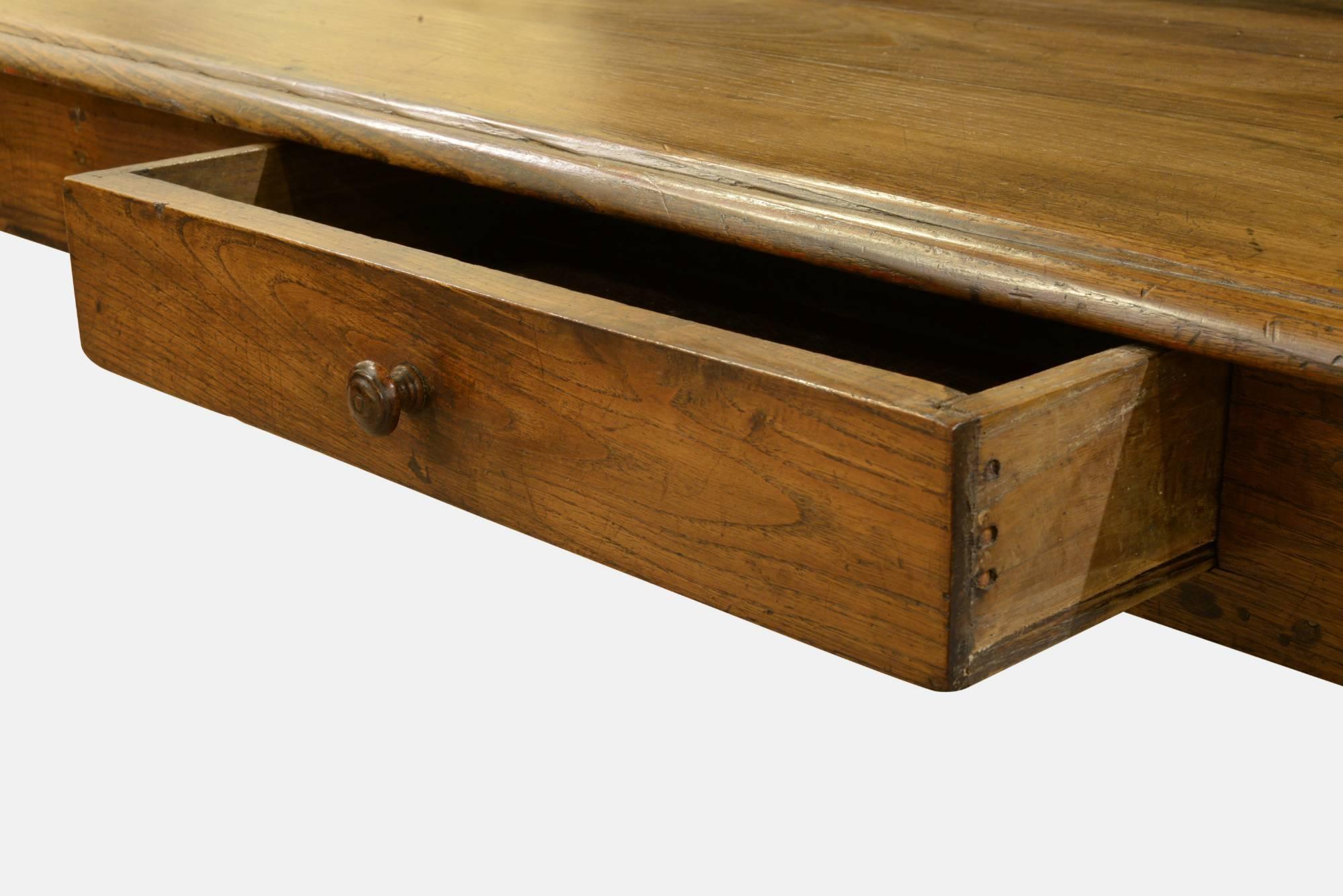 A French chestnut coffee table from Brittany,

circa 1890.