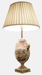 Early 20th Century, Italian Porcelain Lamp