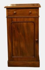 19th Century Mahogany Bedside Cupboard