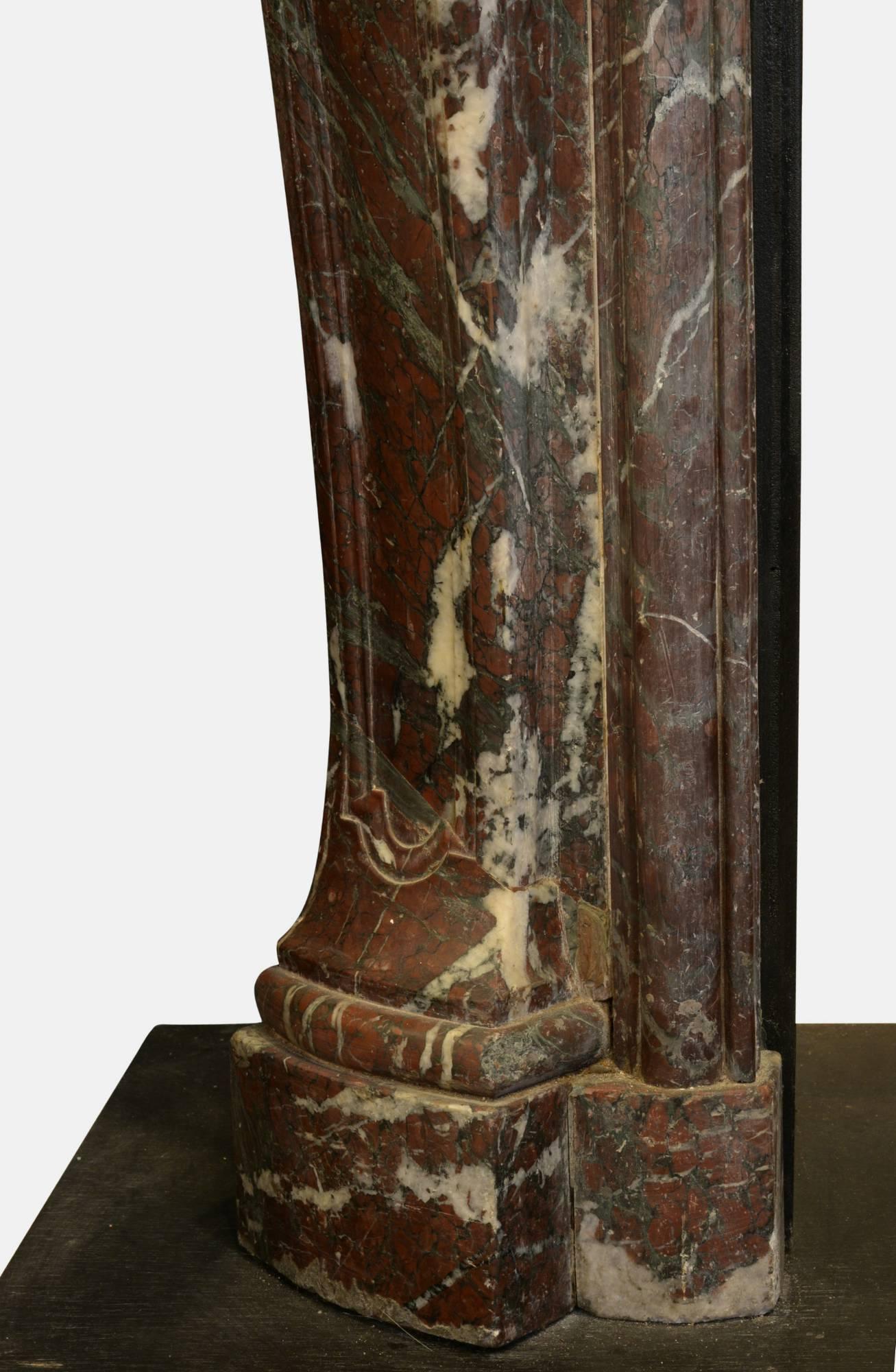19th Century French Marble Fireplace For Sale 2