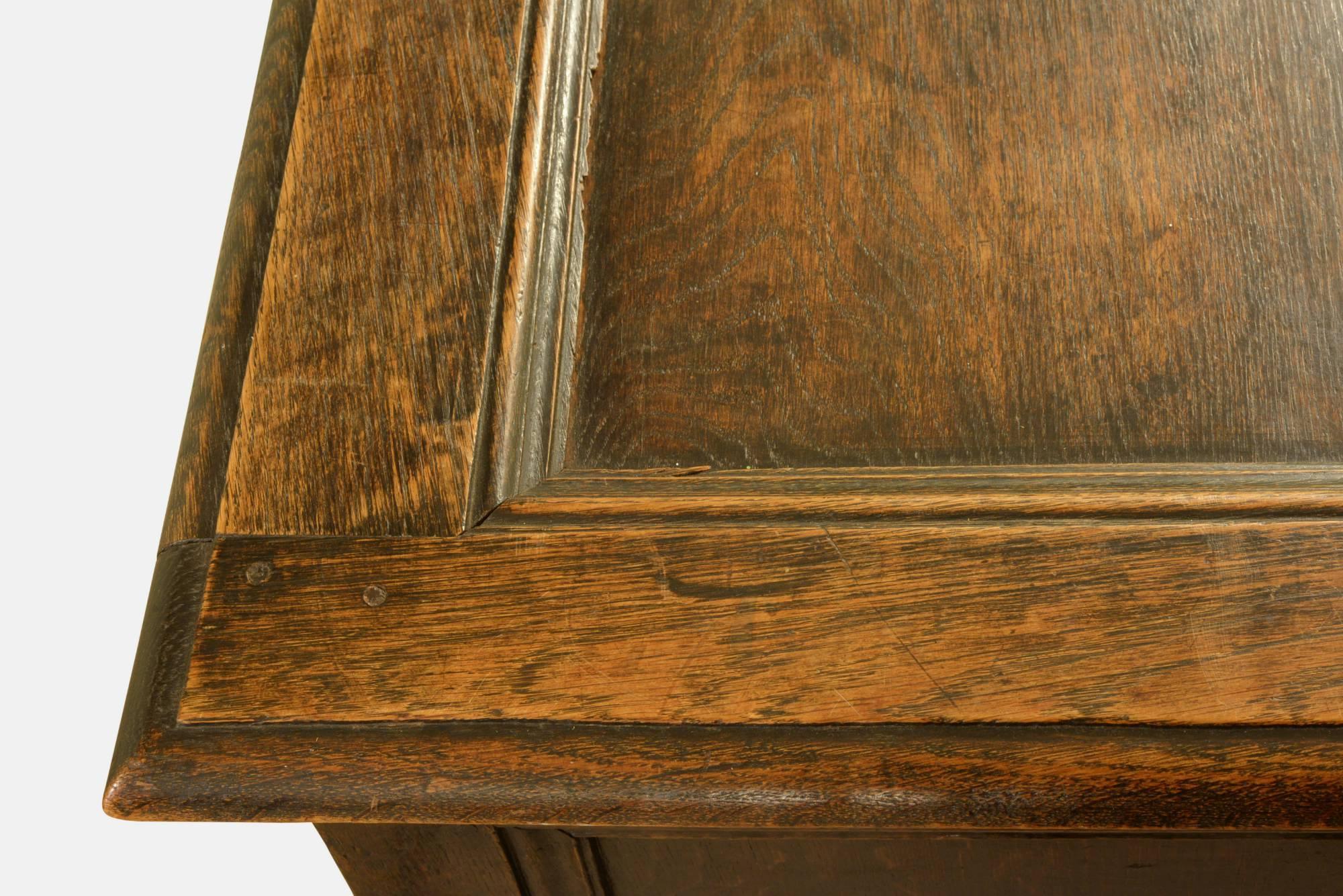 Early 18th Century Oak Coffer 1