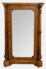 French Walnut Music Cabinet