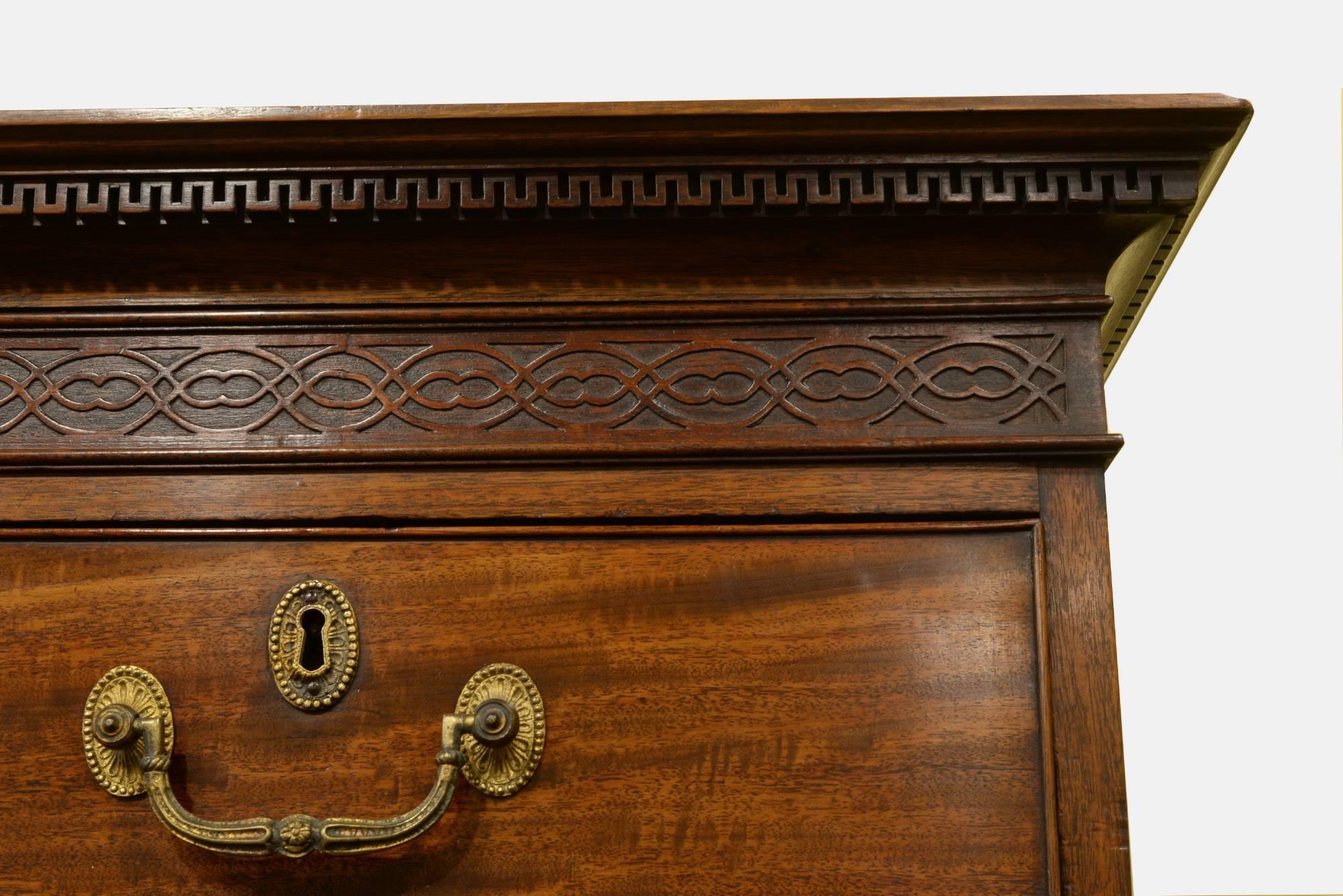 George III Mahogany Tallboy Chest on Chest In Excellent Condition In Salisbury, GB