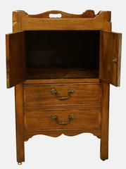 18th Century Mahogany Tray Top Night Table