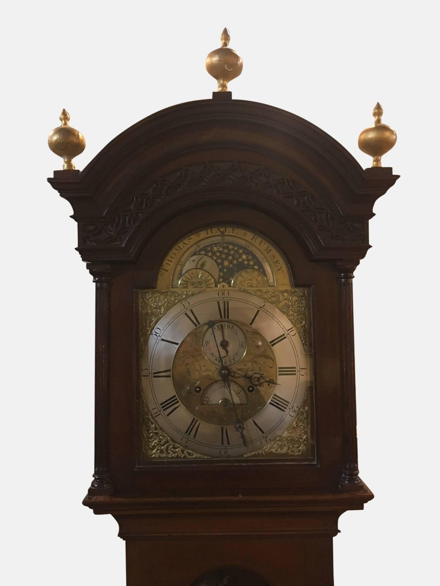 18th Century 8 Day Longcase Clock In Excellent Condition In Salisbury, GB