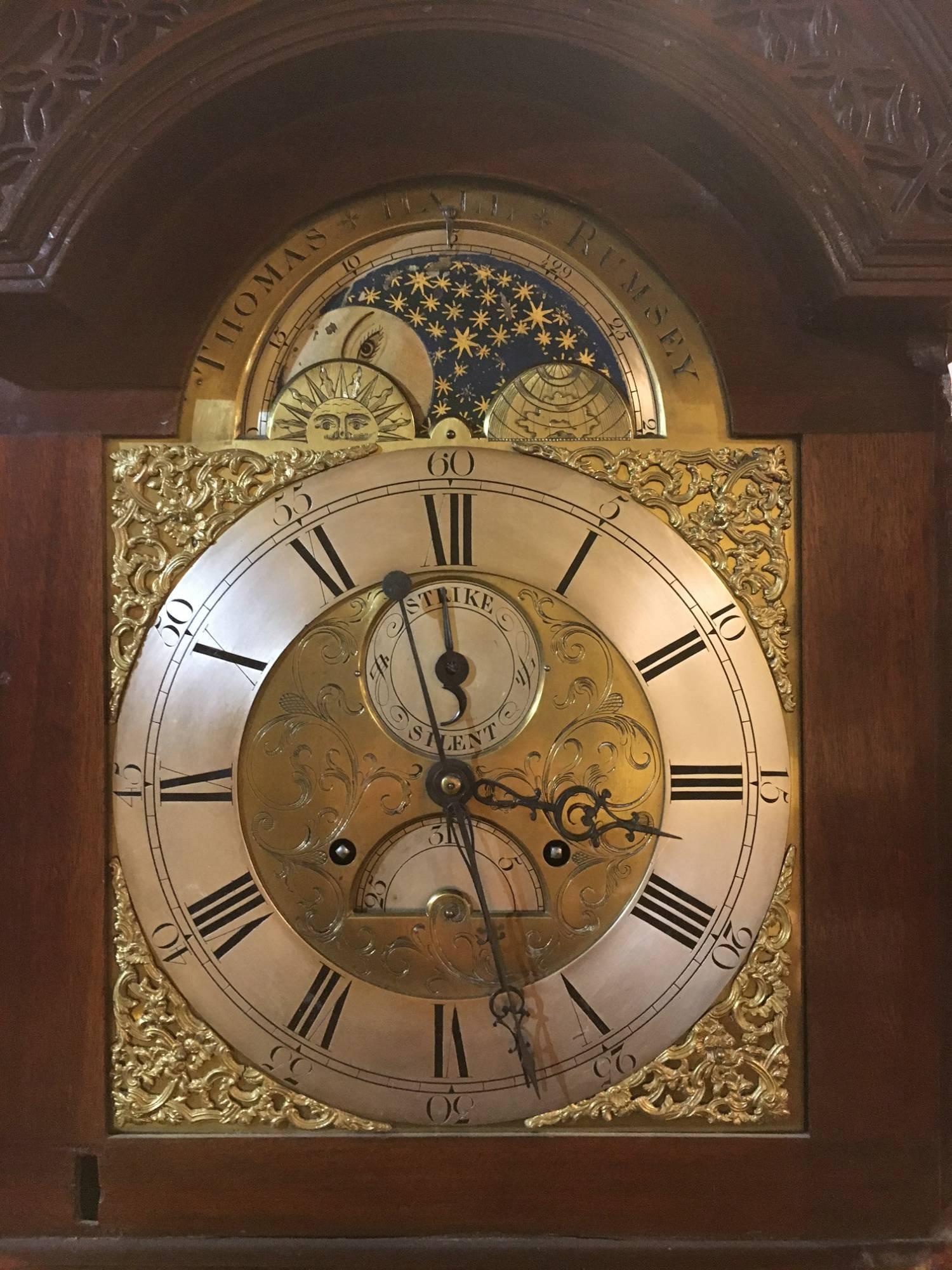 18th Century 8 Day Longcase Clock 1