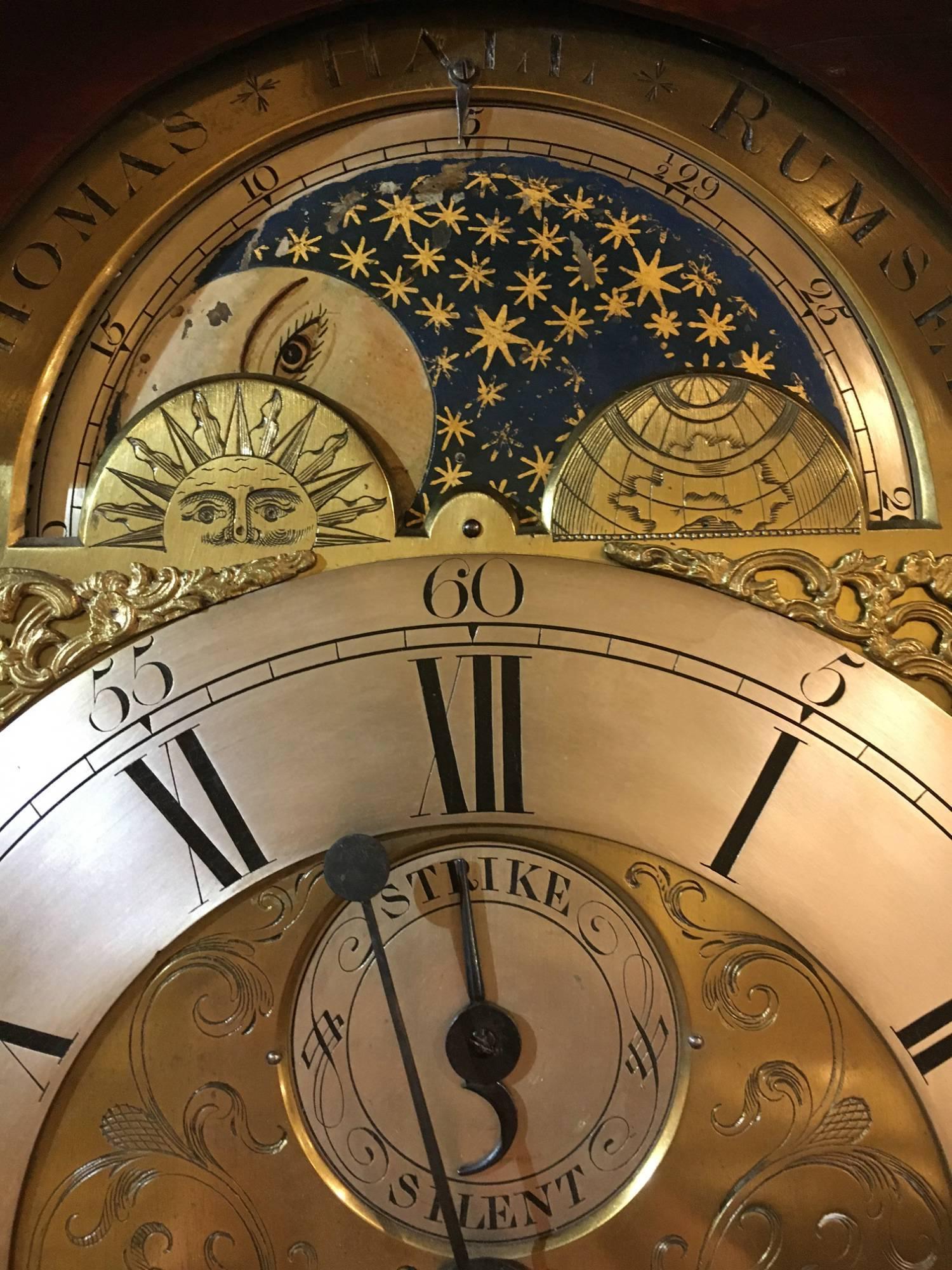18th Century 8 Day Longcase Clock 2