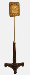 English Regency Pole Screen