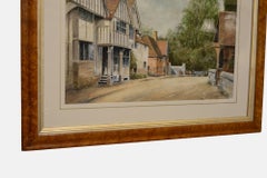 19th Century Watercolor 'The Olde Tigers Head'