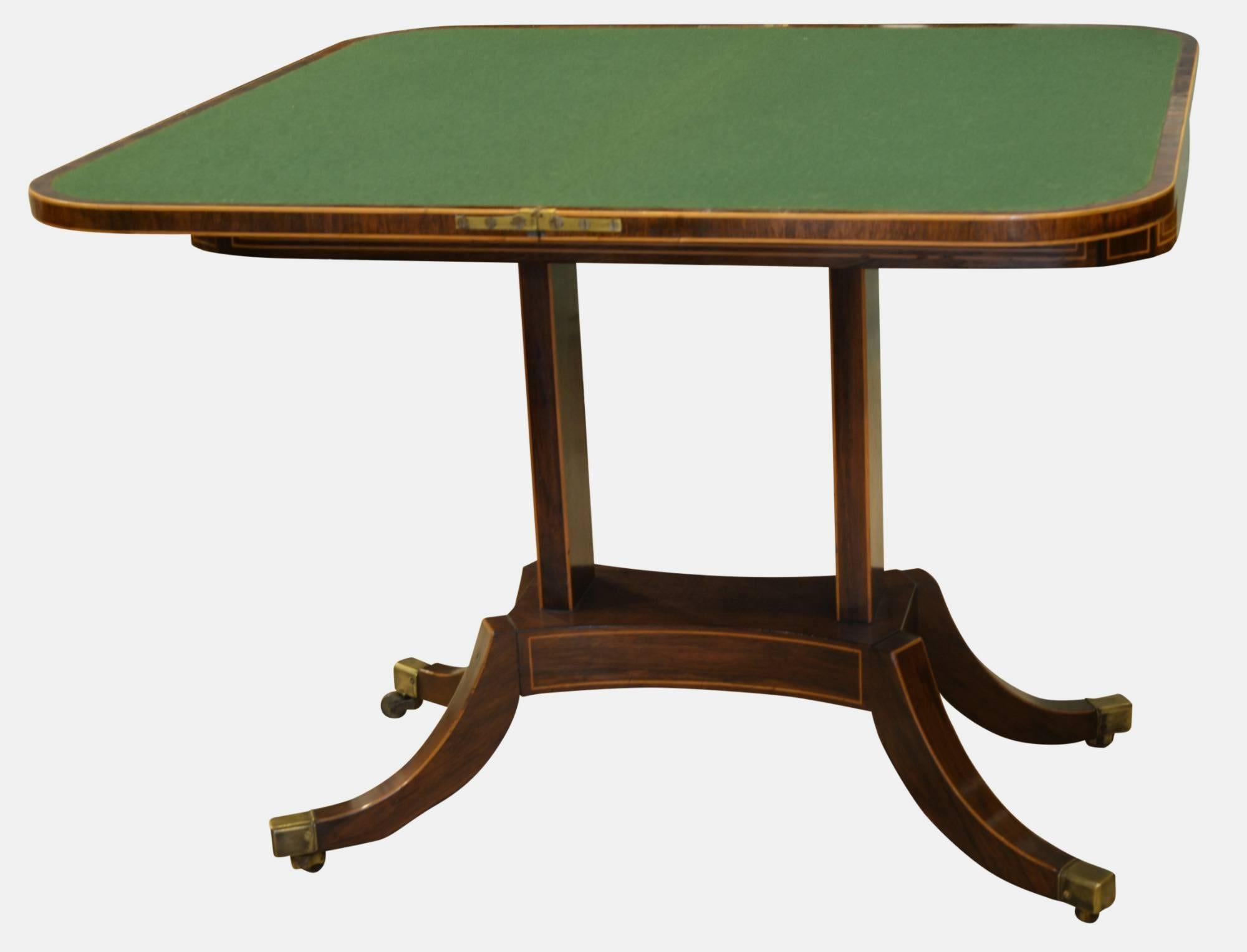George III Card Table In Excellent Condition In Salisbury, GB