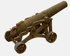 Napoleonic Period Iron Barrelled Cannon