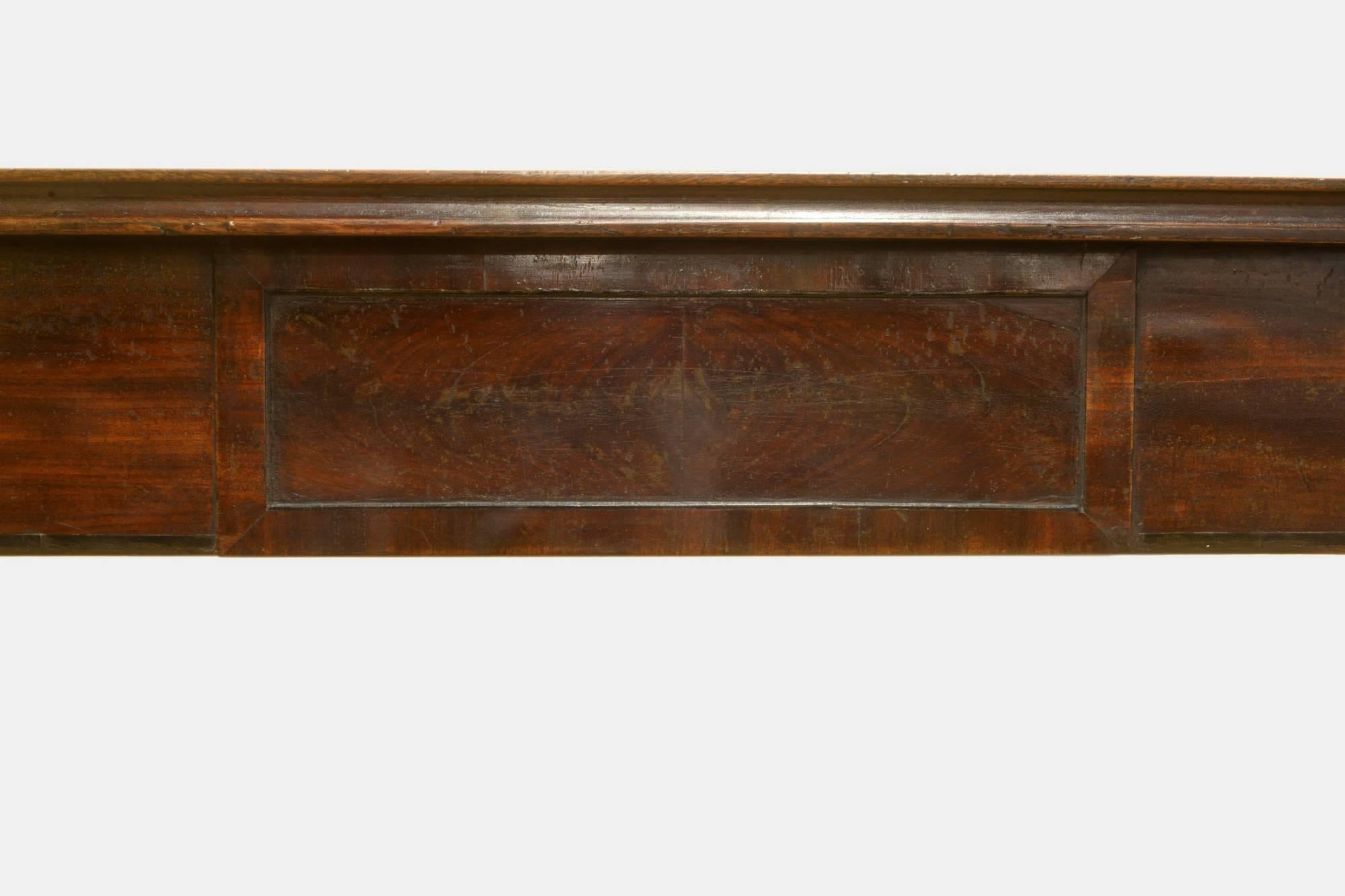 Pair of Regency Mahogany Gillows Style Console Tables 2