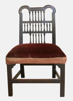 Chippendale Period Spindle Back Chair