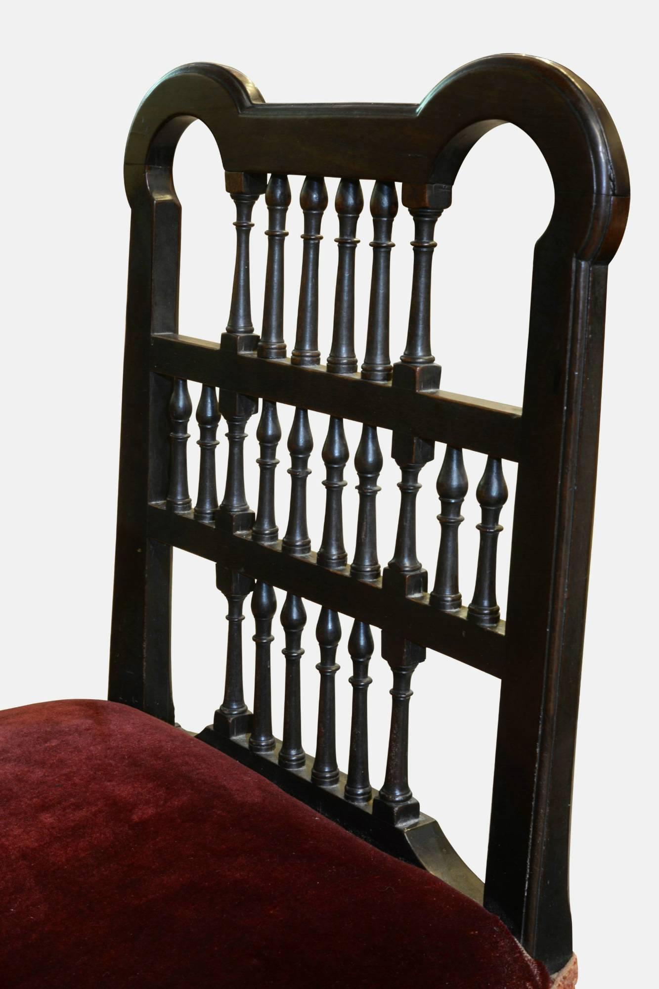 18th Century Chippendale Period Spindle Back Chair