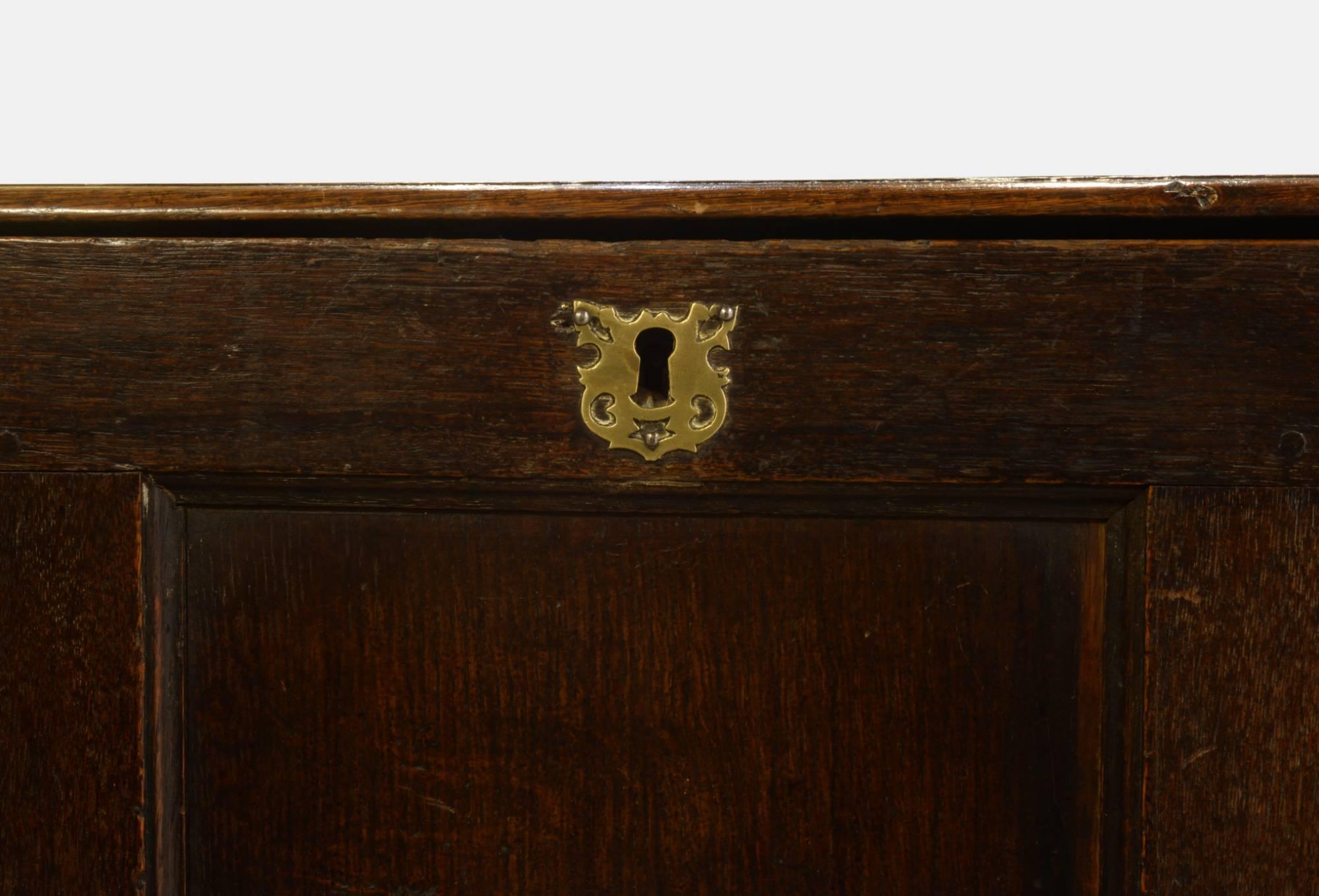 Charles II Oak Coffer In Excellent Condition For Sale In Salisbury, GB