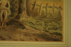 Watercolor of a Horseman