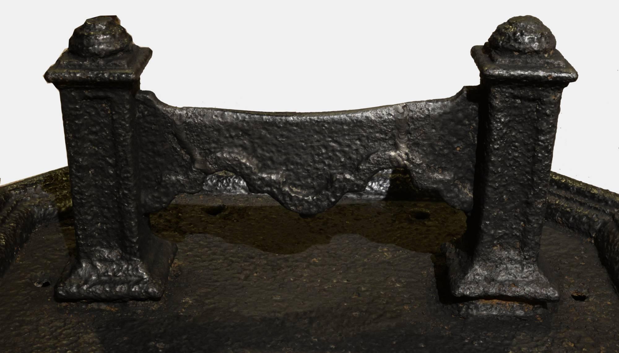19th Century Large Cast Iron Boot Scraper
