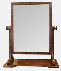 Early 19th Century Mahogany Swing Mirror