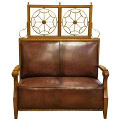 Oak Seat from 1st Class Lounge of Homeric