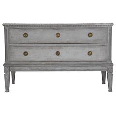 Gustavian Style Painted Chest